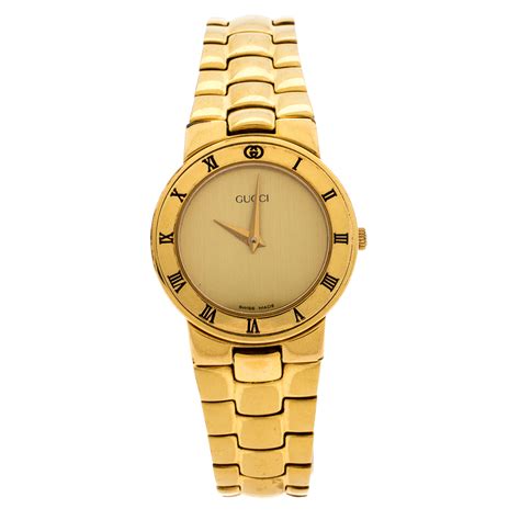 gold gucci watch women|lazada Gucci ladies watch.